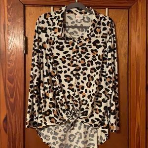 Lularoe leopard print Valentina